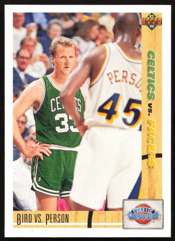 1991 Upper Deck Larry Bird / Chuck Person #30 (Front)