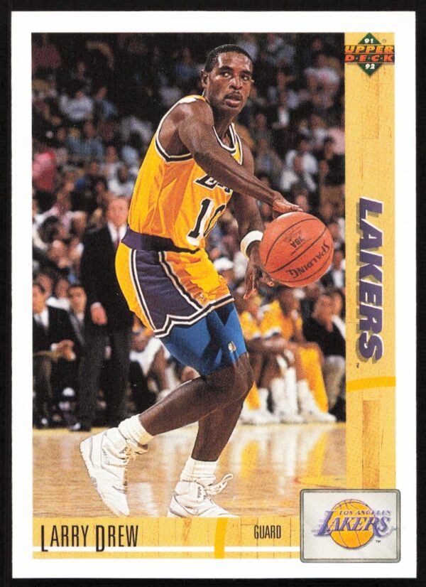 1991 Upper Deck Larry Drew #104 (Front)