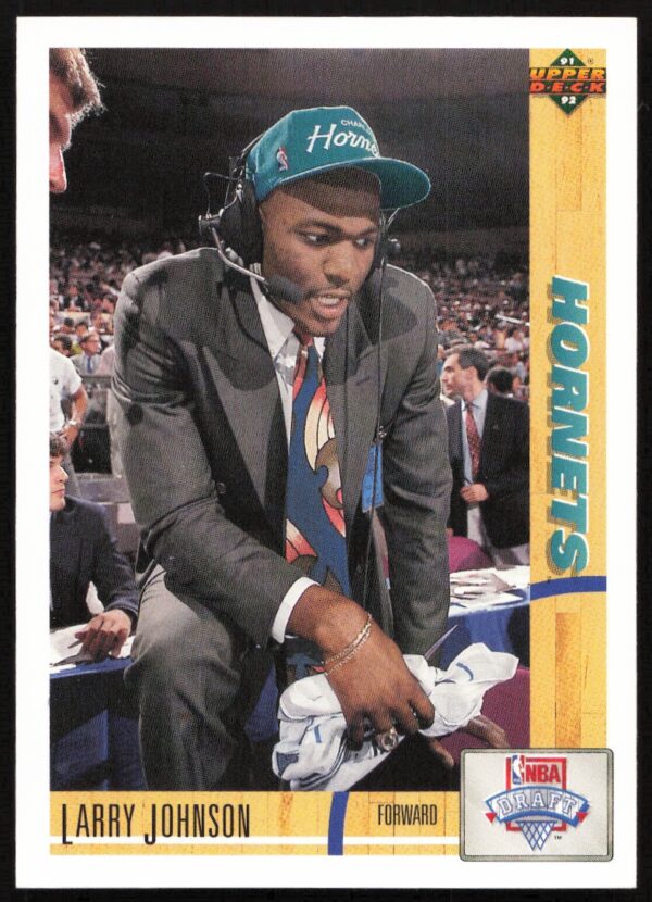 1991 Upper Deck Larry Johnson #2 (Front)