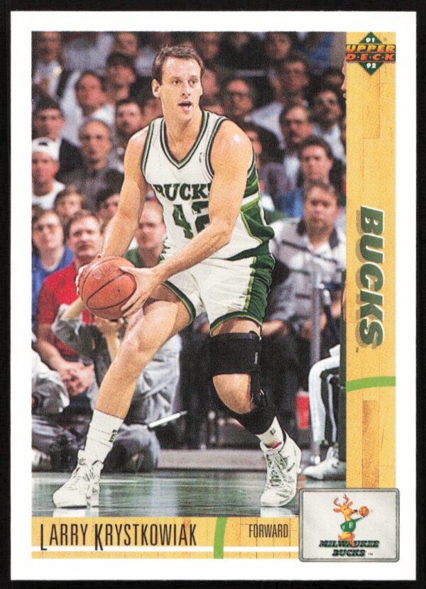 1991 Upper Deck Larry Krystkowiak #368 (Front)