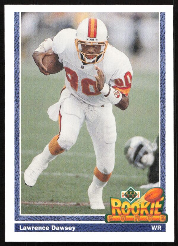 1991 Upper Deck Lawrence Dawsey #629 (Front)