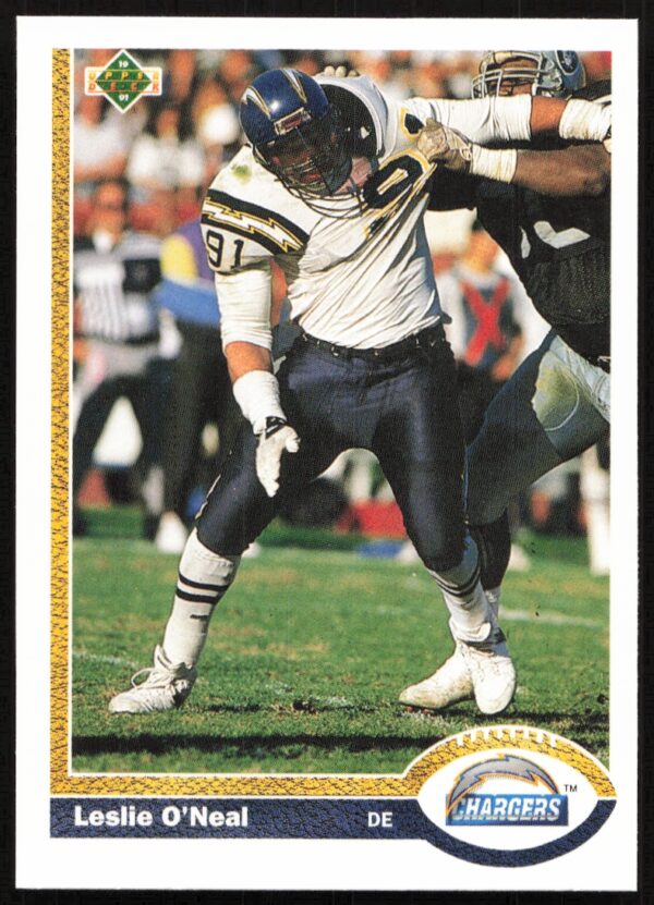 1991 Upper Deck Leslie O'Neal #168 (Front)