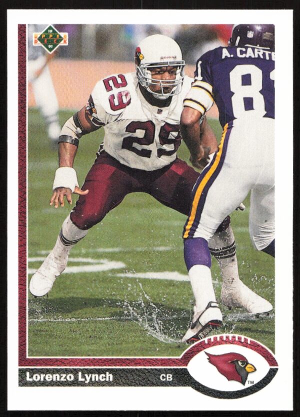 1991 Upper Deck Lorenzo Lynch #683 (Front)