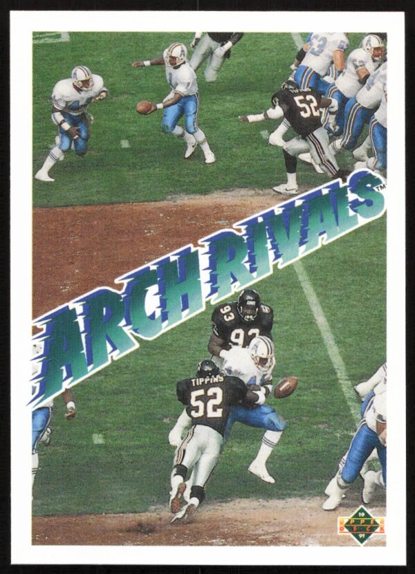 1991 Upper Deck Lorenzo White / Ken Tippins AR #657 (Front)