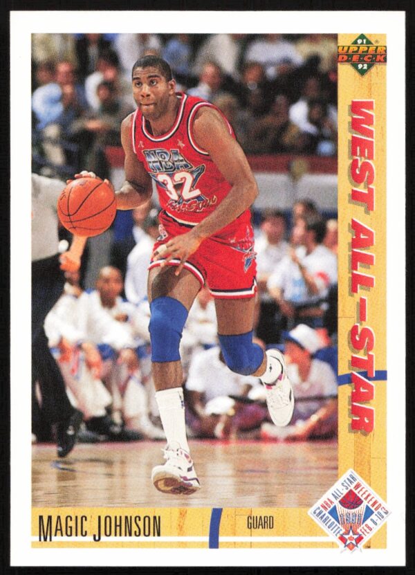 1991 Upper Deck Magic Johnson #57 (Front)