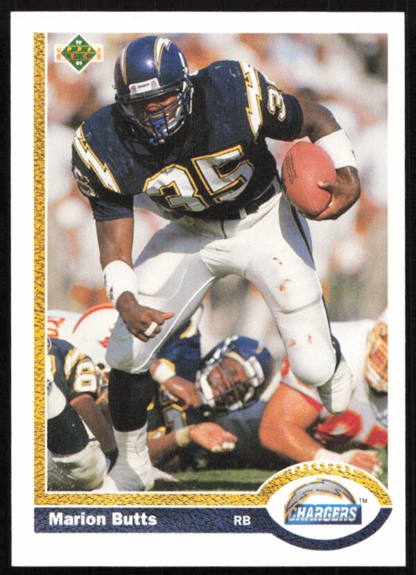 1991 Upper Deck Marion Butts #147 (Front)