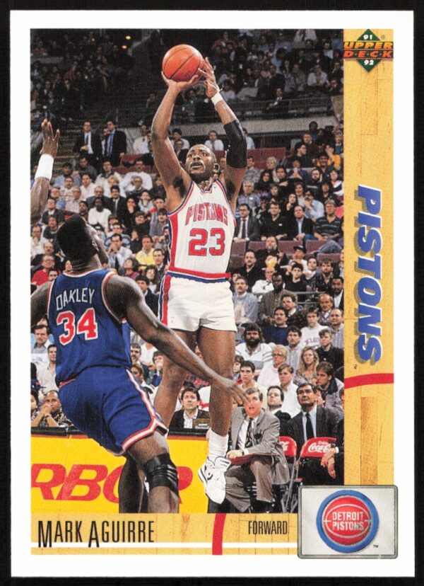 1991 Upper Deck Mark Aguirre #165 (Front)