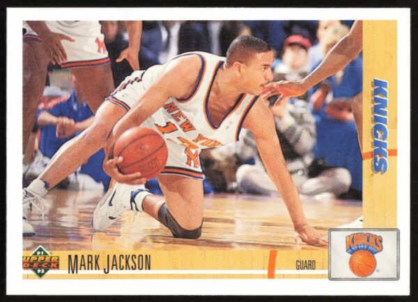 1991 Upper Deck Mark Jackson #212 (Front)