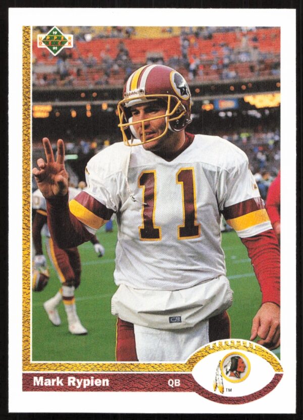 1991 Upper Deck Mark Rypien #280 (Front)