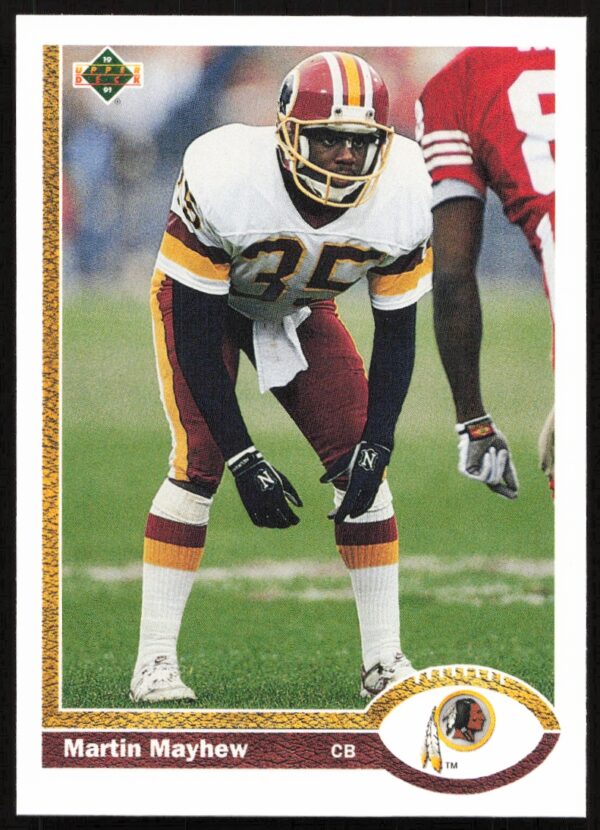 1991 Upper Deck Martin Mayhew #47 (Front)