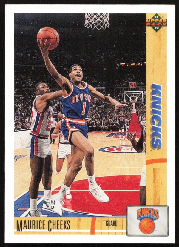 1991 Upper Deck Maurice Cheeks #281 (Front)