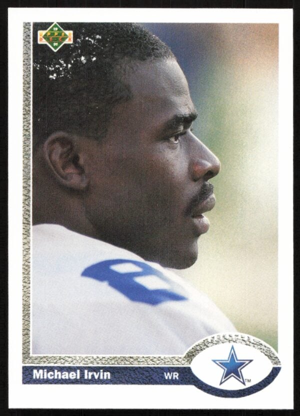 1991 Upper Deck Michael Irvin #107 (Front)