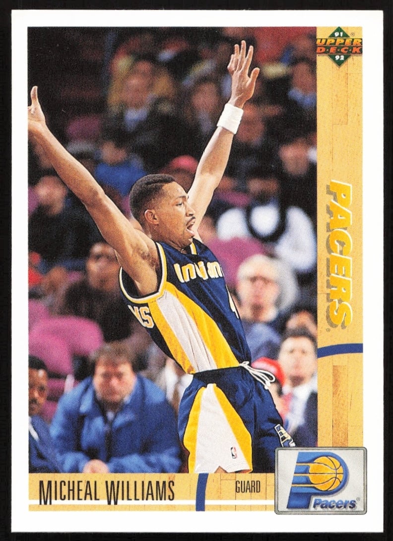 1991 Upper Deck Micheal Williams #215 (Front)