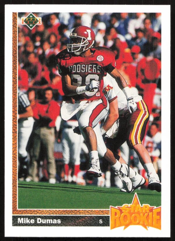 1991 Upper Deck Mike Dumas #3 (Front)