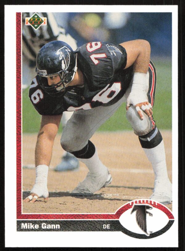 1991 Upper Deck Mike Gann #573 (Front)