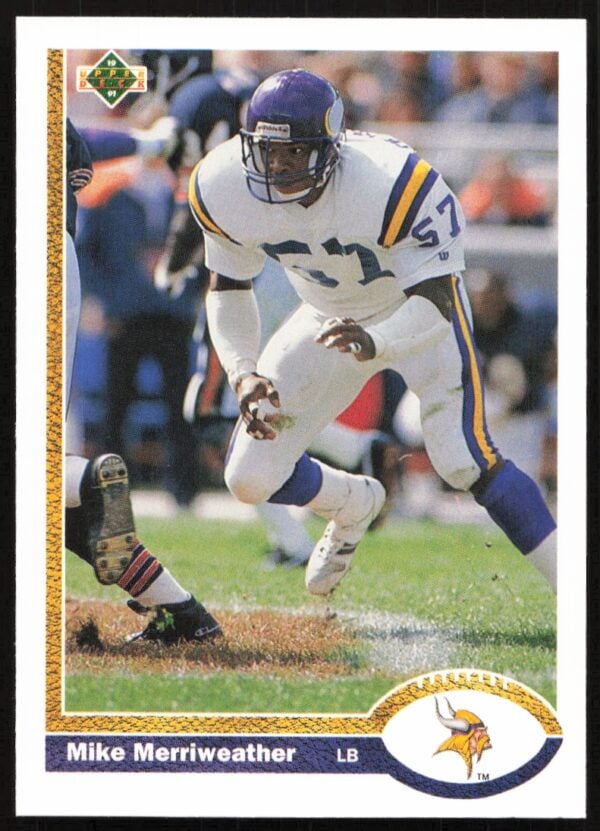 1991 Upper Deck Mike Merriweather #217 (Front)