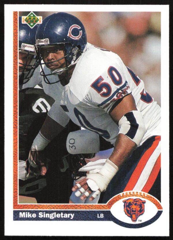 1991 Upper Deck Mike Singletary #229 (Front)