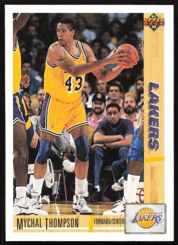 1991 Upper Deck Mychal Thompson #150 (Front)