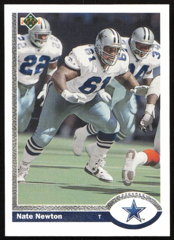 1991 Upper Deck Nate Newton #667 (Front)