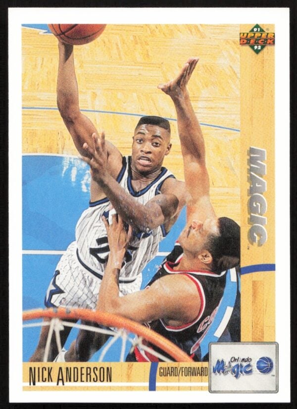 1991 Upper Deck Nick Anderson #228 (Front)