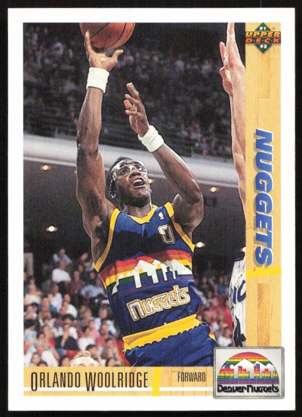 1991 Upper Deck Orlando Woolridge #352 (Front)