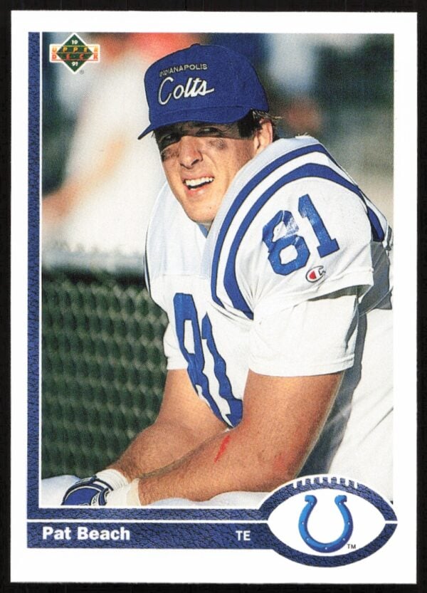 1991 Upper Deck Pat Beach #62 (Front)