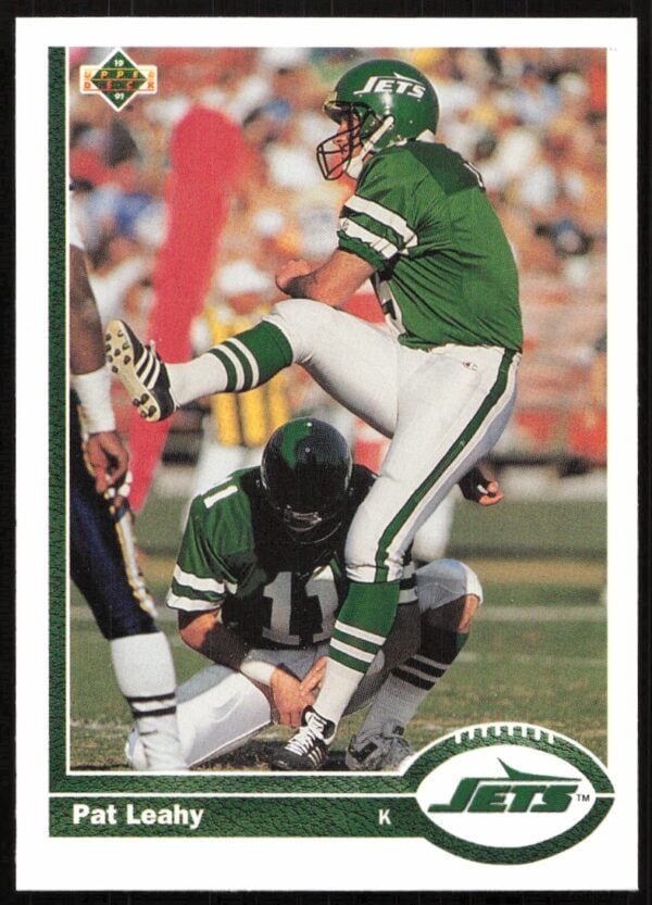 1991 Upper Deck Pat Leahy #370 (Front)