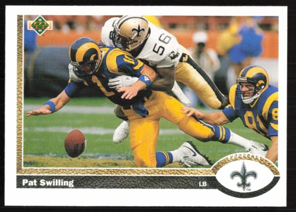 1991 Upper Deck Pat Swilling #246 (Front)