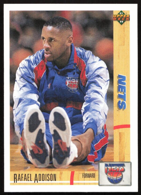 1991 Upper Deck Rafael Addison #429 (Front)