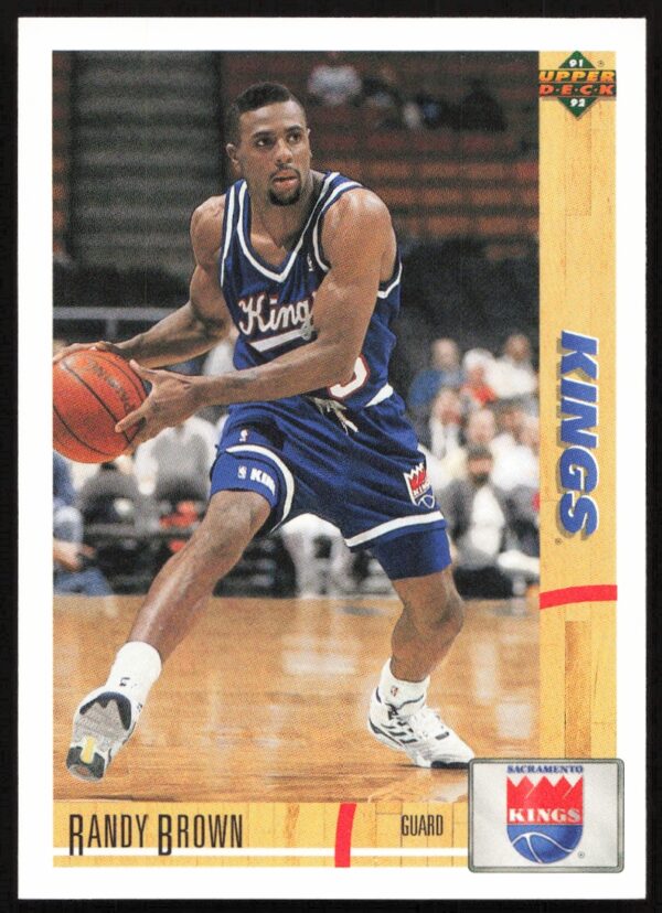 1991 Upper Deck Randy Brown #437 (Front)