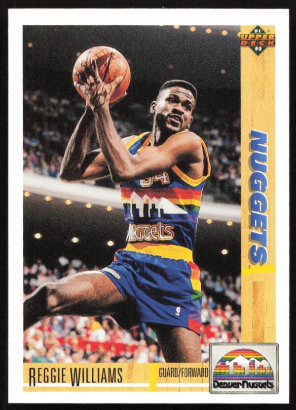 1991 Upper Deck Reggie Williams #206 (Front)