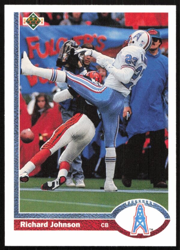 1991 Upper Deck Richard Johnson #422 (Front)