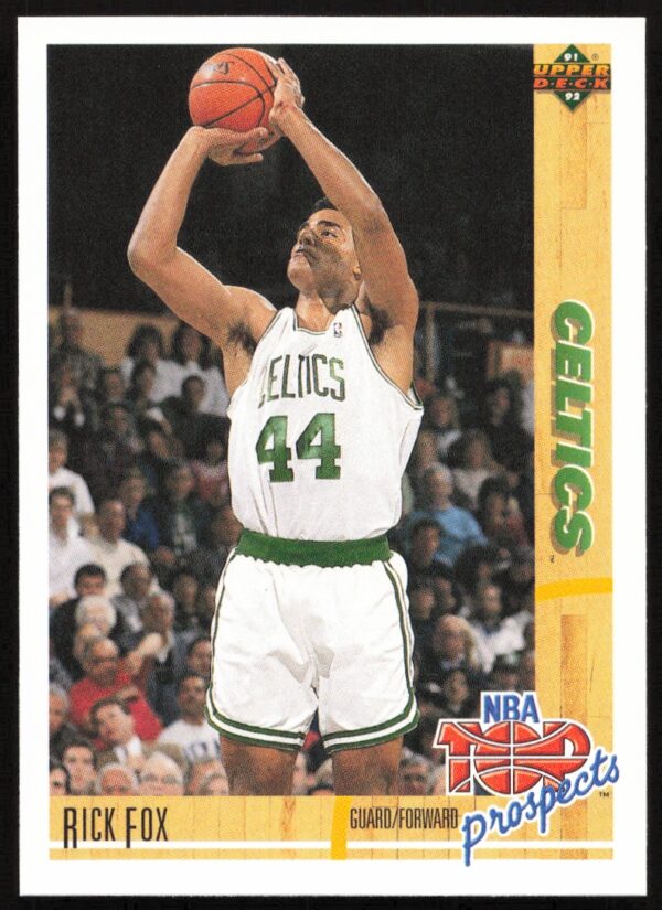 1991 Upper Deck Rick Fox #443 (Front)