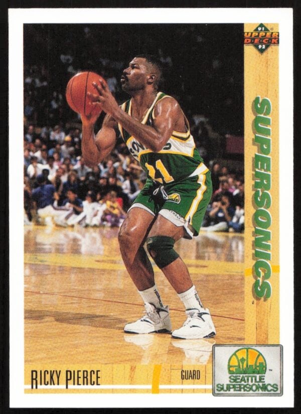 1991 Upper Deck Ricky Pierce #156 (Front)