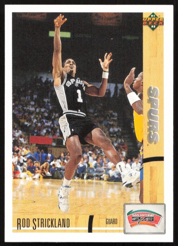 1991 Upper Deck Rod Strickland #214 (Front)