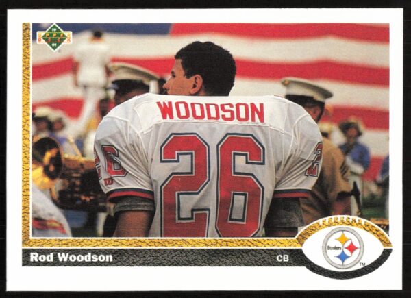 1991 Upper Deck Rod Woodson #111 (Front)