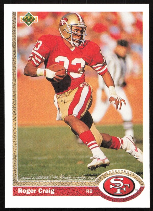 1991 Upper Deck Roger Craig #143 (Front)