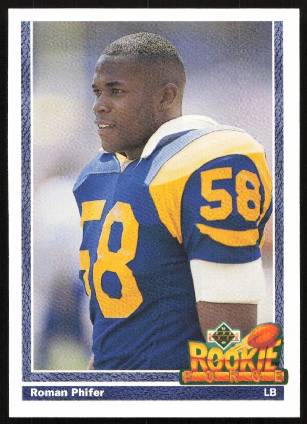 1991 Upper Deck Roman Phifer #642 (Front)