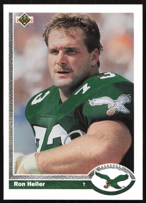 1991 Upper Deck Ron Heller #319 (Front)