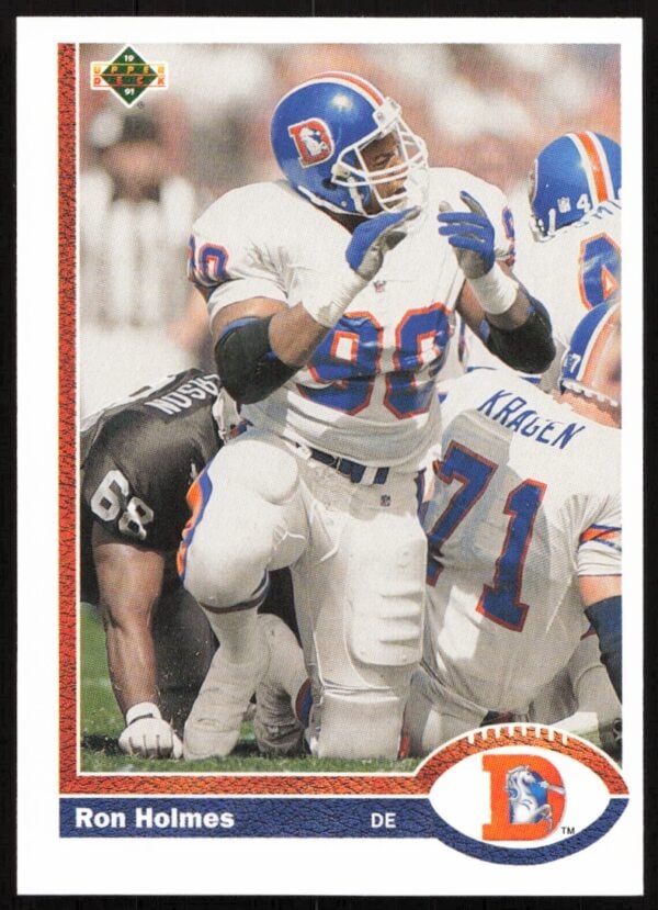 1991 Upper Deck Ron Holmes #574 (Front)