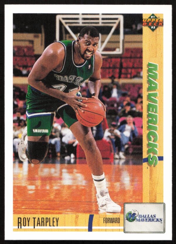 1991 Upper Deck Roy Tarpley #152 (Front)