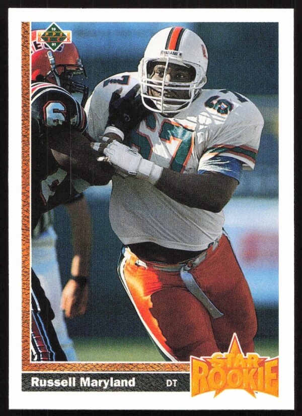 1991 Upper Deck Russell Maryland #5 (Front)