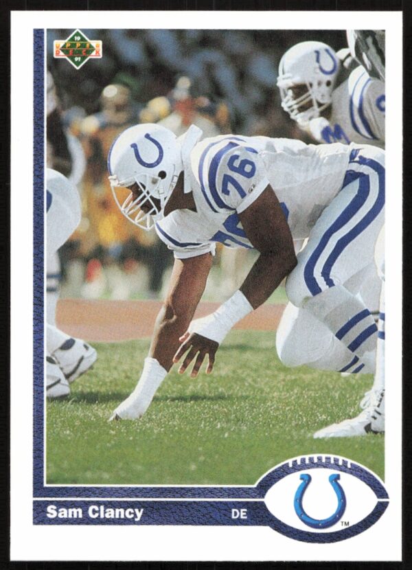 1991 Upper Deck Sam Clancy #347 (Front)