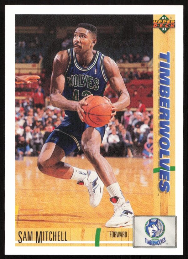 1991 Upper Deck Sam Mitchell #309 (Front)