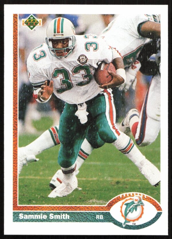 1991 Upper Deck Sammie Smith #253 (Front)