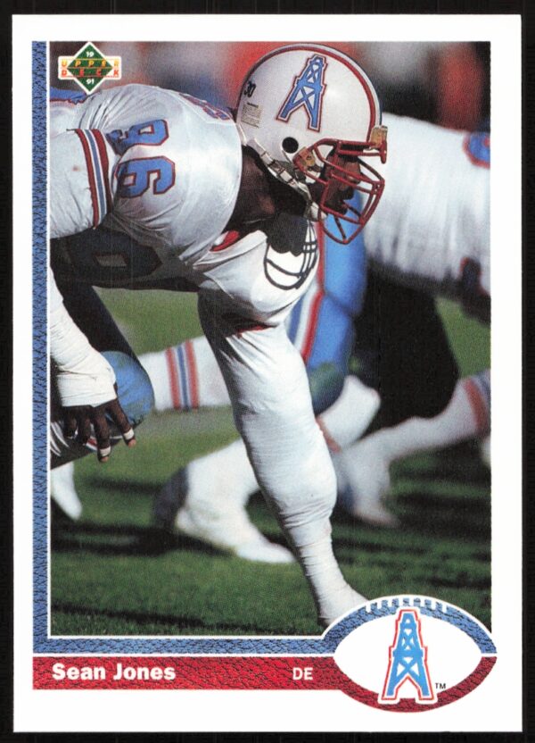 1991 Upper Deck Sean Jones #314 (Front)