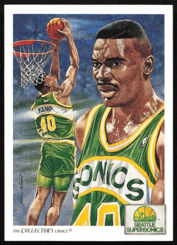 1991 Upper Deck Shawn Kemp #96 (Front)