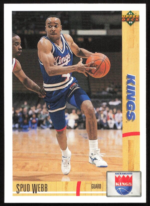 1991 Upper Deck Spud Webb #419 (Front)