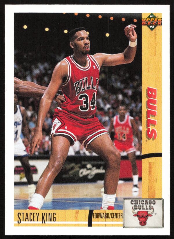 1991 Upper Deck Stacey King #182 (Front)