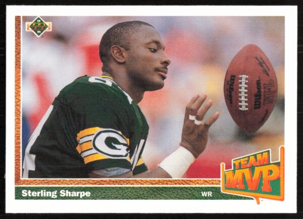 1991 Upper Deck Sterling Sharpe #459 (Front)